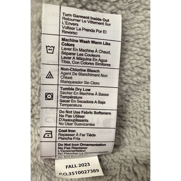 Carhartt Clarksburg Sherpa Lined Hoodie Women's Small Relaxed Fit 102787-E07 - Picture 8 of 8